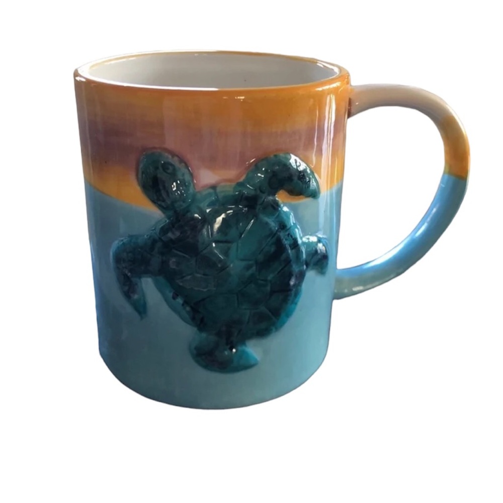 Gorgeous turtle mug- New!